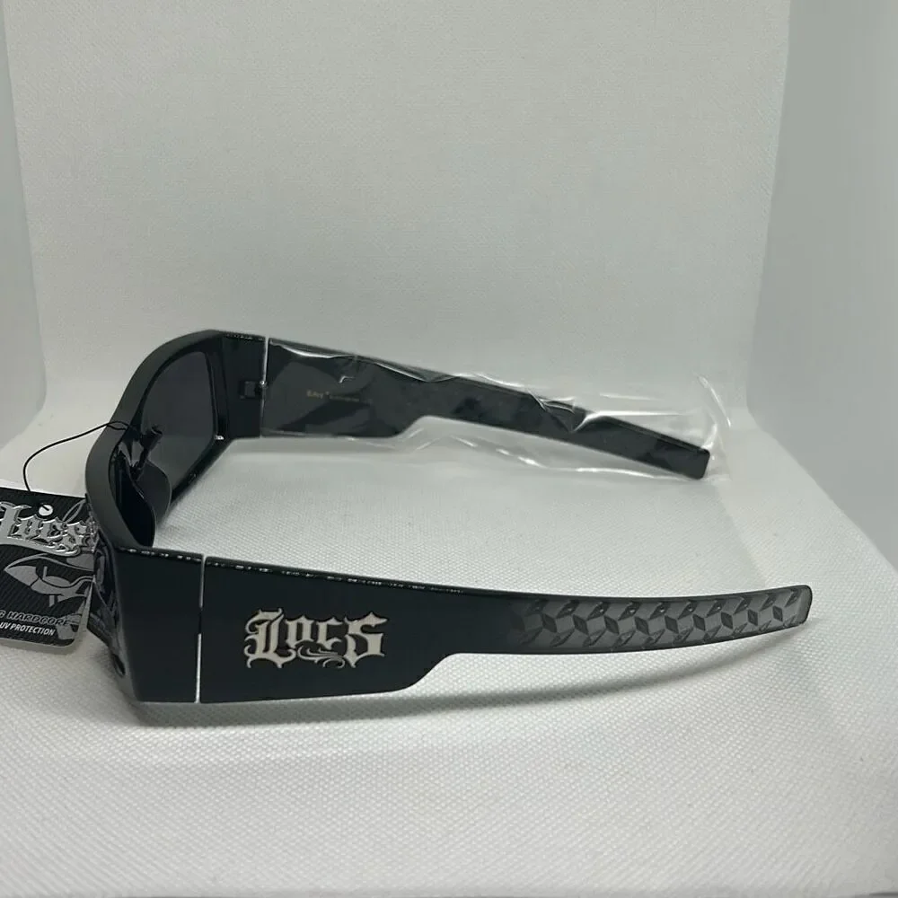 Locs Mens Mirrored Hardcore Sunglasses